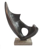 bronze_sculpture_abstract_lynn_warren_in_good_time
