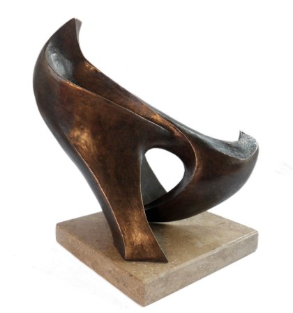 bronze_resin_sculpture_abstract_lynn_warren_time_and_again